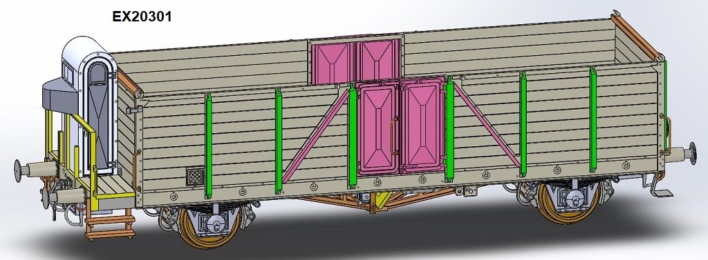 EX20301 Exact Train - CSD Villach (Bremserhaus) Epo - Spur H0